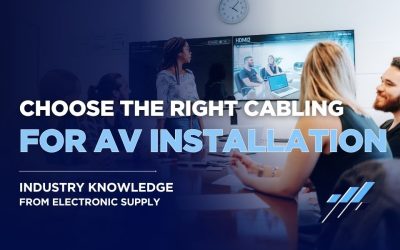 Choosing the Right Low Voltage Cabling for AV Installations